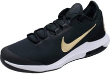 Nike Air Max Wildcard, Chaussures de Tennis pour Hommes, Noir/Métallique Or/Blanc, 46 EU