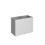 Biohort Planteringslåda Belvedere Maxi 77x53x102 cm Planteringsbädd MAXI storlek 100 metallic silver B139313