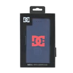 Dc Shoes Blue Wallet/folio Case Small Iphone 5/6/7/samsung -new And Boxed Gift