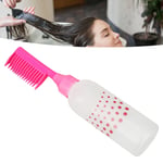 5x Hair Dye Comb Bottles Root Comb Color Applicators Dye Dispensing Pink SG5