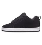 DC Shoes COURT GRAFFIK, Men’s Skateboarding Shoes, Black white , 8.5 UK (42.5 EU)