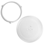 Microwave Plate + Roller Ring for PANASONIC NN-SD27HSBPQ 23 Litre Stand Kit