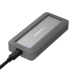 SABRENT USB-C Boîtier NVMe SSD M.2, IP67 résistant à l'eau, Adaptateur Externe USB 3.2 Gen2 10Gbps, Aluminium Boîtier Disque Dur pour PCIe, M Key, 2242/2260/2280, SSD Enclosure (EC-TFNE)