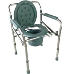 Siège avec wc Mobiclinic Accoudoirs Mar Aluminium Pliant Chaise à pot