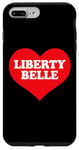 Coque pour iPhone 7 Plus/8 Plus J'aime Liberty Belle, j'aime Liberty Belle Custom