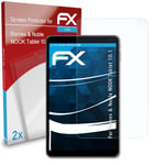 atFoliX 2x Screen Protector for Barnes & Noble NOOK Tablet 10.1 clear