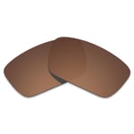 Hawkry Polarized Replacement Lenses for-Oakley Fuel Cell Sunglass Bronze Brown