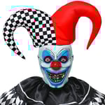Elak Gycklare Mask med Hatt