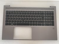 HP Zbook Firefly 15 G7 M07495-091 Norwegian Keyboard Norway Norse Palmrest NEW