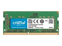 Crucial - DDR4 - module - 8 Go - SO DIMM 260 broches - 2400 MHz / PC4-19200 - CL17 - 1.2 V - mémoire sans tampon - non ECC - pour Apple iMac avec écran Retina 5K (Mi-2017)