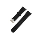 Silicone Bracelet Approx. 19 CM for Samsung Galaxy Gear Fit 2 SM-R360 IN Black