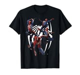 Marvel Spider-Man Game Action Poses T-Shirt