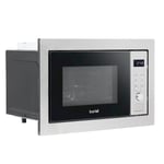 Baridi 25L Integrated Microwave Oven with Grill 900W Stainless Steel DH197