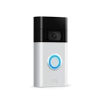 Ring Battery Video Doorbell Plus with Alexa - Satin Nickel NEW