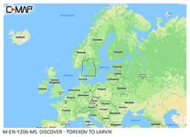 C-map Discover Sjökort M-en-y206-ms Västkusten