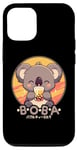Coque pour iPhone 15 Kawaii Koala Boba Anime Koala Ours Loving Bubble Tea Neko