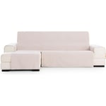 ECOMMERC3 Housse de canapé d'angle Taille Extra Gauche - Housse de canapé Longue Facile à Installer avec élastiques Couleur Mauve, Compatible avec canapés méridienne Gauche ou Droite