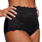 Swegmark Trosor Support Maxi Briefs Svart polyamid 40 Dam