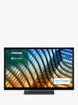 Toshiba 24WK3C63DB (2020) LED HDR HD Ready 720p Smart TV, 24 inch with Freeview Play, Black