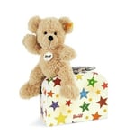 STEIFF EAN 111730 - Fynn Teddy Bear in Suitcase / Box Beige Brand New Plush 23cm