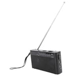 FM AM Portable Radio Multiband Radio Battery Operated Compact Personal Radio GF0