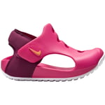 Nike Sunray Protect 3 Velcro MLS Sandaler Barn - Pink - str. 17