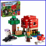 21179 LEGO Minecraft The Mushroom House with Alex Minifigure Age 8+ NEW & SEALED