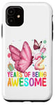 Coque pour iPhone 11 Papillon de 2 ans pour fille