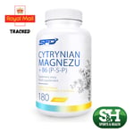 Magnesium Citrate + Vitamin B6(P-5-P) 180 tablets SFD