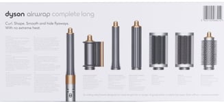 Dyson Airwrap Complete Long - Hårtork/hårstyler - nickel/copper