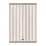 Lexington Block Striped Handduk 50x70 Vit