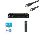 SERVIMAT SIRIUS HD : Récepteur numérique Fransat +HDMI+CARTE FRANSAT HD ME
