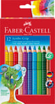 Faber-Castell - Coloured Pencil Jumbo Grip 12 pcs (110912)