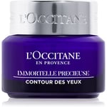 L’Occitane Immortelle Precious Øjenbalsam til at behandle rynker, hævelser og mørke rande 15 ml