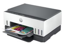 HP Smart Tank 670 All-in-One - Multifunksjonsskriver - farge - ink-jet - påfyllbar - Letter A (216 x 279 mm)/A4 (210 x 297 mm) (original) - A4/Legal (medie) - opp til 11 spm (kopiering) - opp til 12 spm (trykking) - 150 ark - USB 2.0, Wi-Fi(ac), Bluetooth