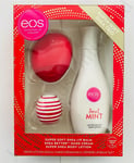 Sweet Mint EOS Gift Set - Body Lotion / Hand Cream / Lip Balm Christmas Present