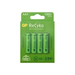 GP ReCyko batteri - 4 x AA-typ - NiMH