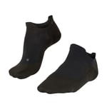 Falke GO5 Invisible Men Golf Socks: Black 3000 42-43