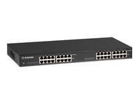 Black Box Poe+ Gigabit Ethernet Injector 16-Port - Strömtillförsel (Kan Monteras I Rack) - Ac 120/230 V - 500 Watt - Utgångskontakter: 16 - 1U - 19" - Taa-Kompatibel