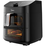 Airfryer 2 i 1 Kombination med Ugn 6,4 + 4,4 Liter