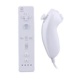 Pack Manette sans fil et Nunchuk pour Wii U - Blanc