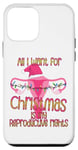 Coque pour iPhone 12 mini Pro Choice Féministe Mes droits reproductifs Utérus Noël