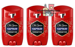 3 X Old Spice CAPTAIN Deodorant Stick 50ml