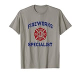 Vintage FIREWORKS SPECIALIST Safety Expert Director Dad Pro T-Shirt