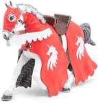 PAPO 39781 Red Knight with Spear Horse Knight toy Knights Medieval castles toys