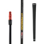 Replacement shaft for TaylorMade R9/R11s/R11 Driver Stiff Flex (Golf Shafts) - Incl. Adapter, shaft, grip