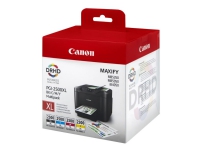 Canon PGI-2500XL C/M/Y/BK - 4-pack - svart, gul, cyan, magenta - original - blekkbeholder - for MAXIFY iB4050, iB4150, MB5050, MB5150, MB5155, MB5350, MB5450, MB5455