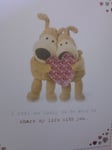 Boofle Boxed Luxury Die Cut Attachments Valentine's Day Card - Wife