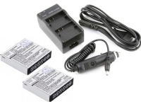 Battery Cameron Sino Set Charger + 2x Xiaomi Yi Az13-1 Battery