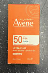 Eau thermale Avene 50 spf ultra fluid invisible 50ml Brand New